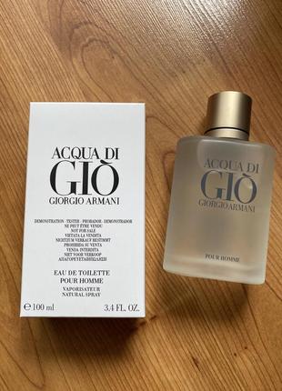 Giorgio armani acqua di gio pour homme (тестер) 100 ml.
