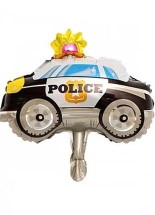 Фольгированный шар мини-фигура "Полицейская машина"