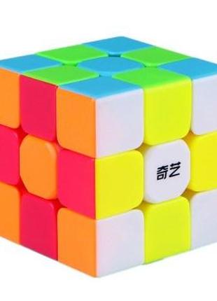 Кубик рубіка 3х3 Warrior S Color без наклейок QiYi
