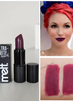 Матовая помада melt ultra-matte lipstick