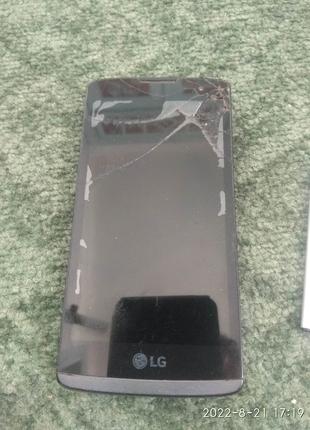 Смартфон LG Leon H324 битий екран включається