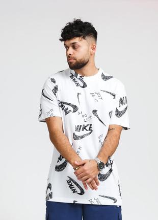 Футболка nike m nsw aop tee