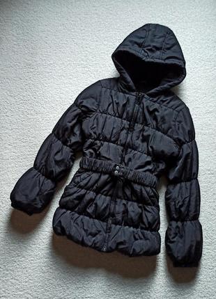 Тёплая куртка синтепон + флис на 10-11 лет, идеал.