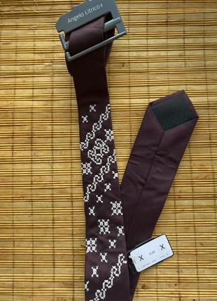 Angelo litrico галстук краватка вишита