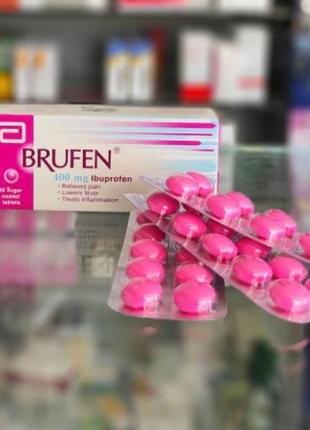 Brufen Бруфен 400 мг Ібупрофен знеболювальне 30 табл Єгипет