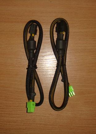 Модульні кабелі PCI-E . 6pin. на 8pin.