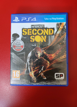 Игра диск inFAMOUS : Second Son для PS4 / PS5