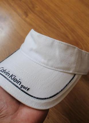 Унисекс кепка козырек тениска calvin klein golf