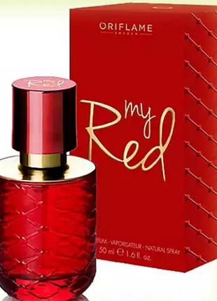 Женская парфюмерная вода My Red Oriflame 50 мл