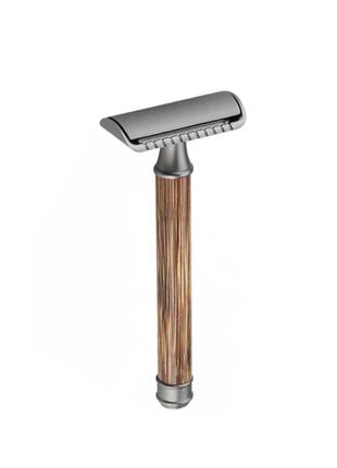 Класичний станок для гоління з дерев'яною ручкою BREEZE SOLO B...