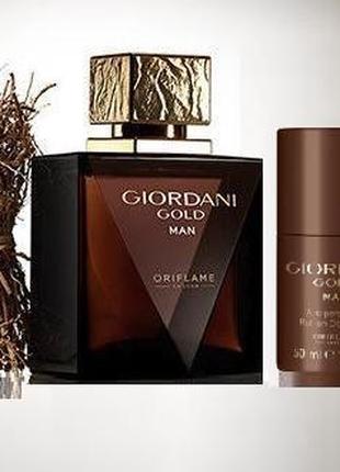 Мужской парфюмированный набор Giordani Gold Man 75мл+Дезодоран...