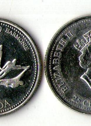 Канада 25 центів 2000 рік №207