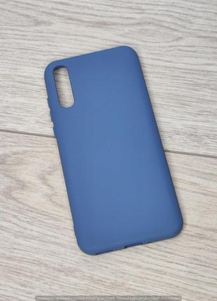 Чохол Huawei Y8p 2020 Silicon Cover Full синій