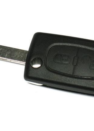 Корпус ключа Peugeot 207 307 308 407 607 Partner Citroen C2 C3...