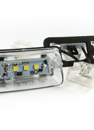 Подсветка номера LED Peugeot 206 207 308 407 пежо