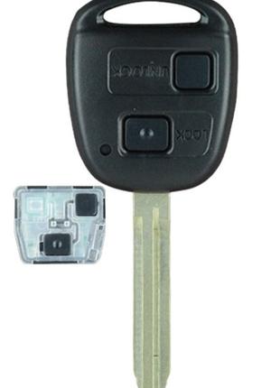 Смарт ключ Toyota Camry Land Cruser 120 Prado 2 кнопки