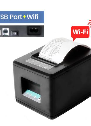 Термопринтер чеків та етикеток 48-80 мм USB Port WiFi Thermal ...