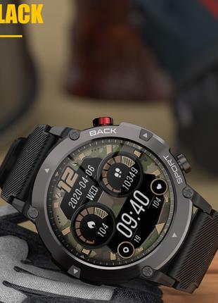 Мужские умные смарт часы Smart Watch Coodi VC12B / Фитнес брас...