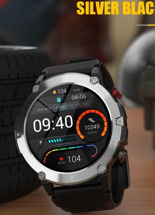 Мужские умные смарт часы Smart Watch Coodi VC12S / Фитнес брас...