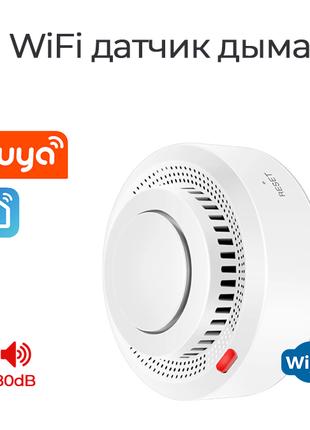 Розумний датчик диму WiFi Tuya Smart Life