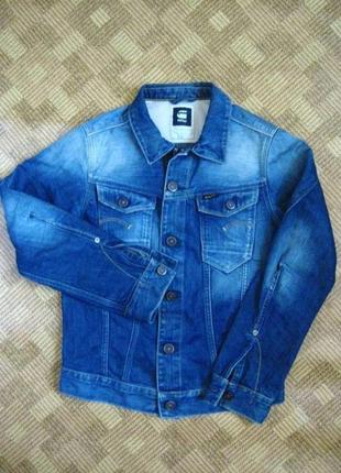 Куртка джинсовая пиджак жакет g-star raw 🍁 размер m/46-48рр