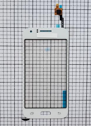 Тачскрін Samsung J100 Galaxy J1 сенсор для телефону білий