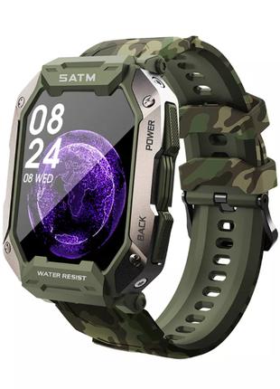 Мужские умные смарт часы Smart Watch Coodi SM044-TG / Фитнес б...