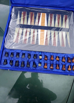 Игра Нарды из натурального камня Оникс