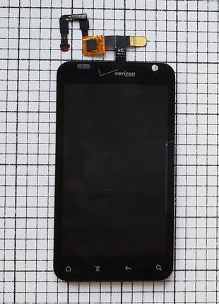 LCD дисплей HTC S510b Rhyme G20 с сенсором для телефона черный