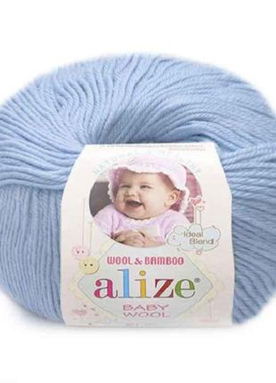 Пряжа Baby Wool 350 10шт/уп ТМ Alize