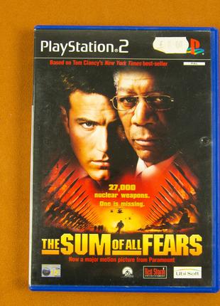 Диск Playstation 2 - The Sum of All Fears