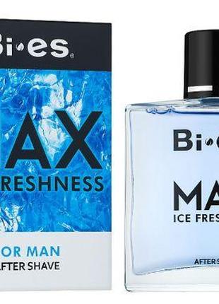 Bi-Es Max Ice Freshness 100 мл. Лосьон после бритья Би ес Макс...