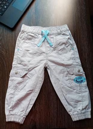 Літні штани ergee на хлопчика 12-18 місяців 86 см. в ідеальном...