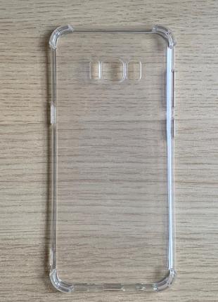Чехол - накладка (бампер) для Samsung Galaxy S8 Plus прозрачны...