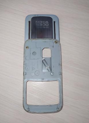 Середня частина корпусу телефона Nokia 5300 (механізм слайдера)
