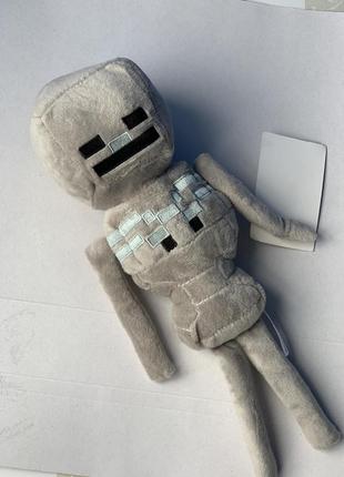 Мягкая игрушка Майнкрафт скелет Minecraft герои майнкрафт фигу...