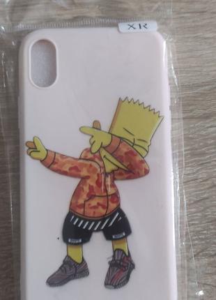 Защитный чехол для Apple iPhone XR Bart Simpson