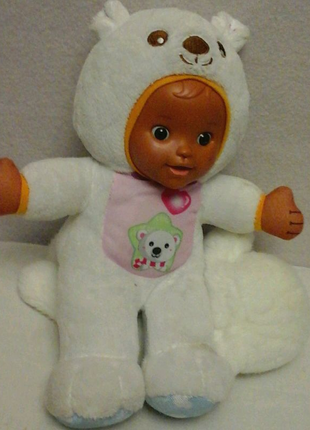 Кукла озвучена на немецком языке пупс с Европы