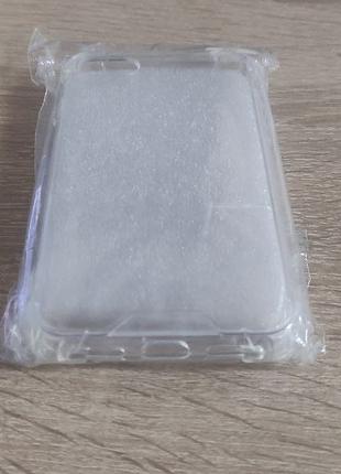 Прозрачный чехол с заглушками Apple silicone case for iPhone 7/8