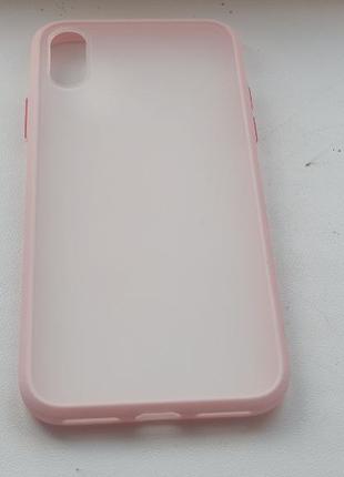 Защитный чехол Avenger slim iphone X / XS Pink Sandi