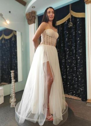 Свадебное платье "шик"