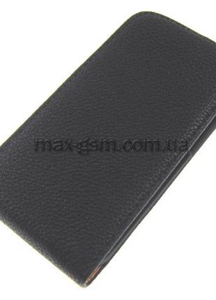 Футляр книжка Leather Case HTC Windows Phone 8X C620e black