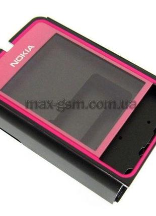 Корпус (HC в блистере с кн.) Nokia 3250 pink full