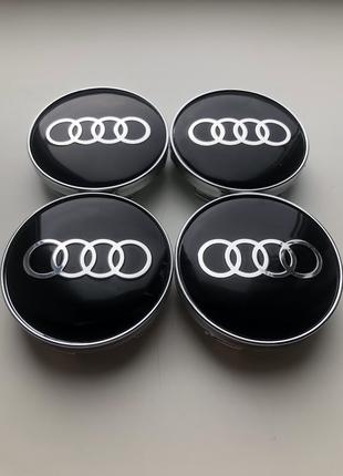 Ковпачки в диски Ауді Audi 60мм