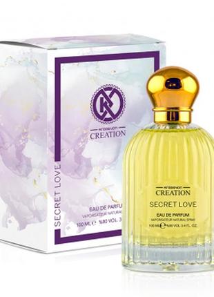 Жіноча парфумована вода kreasyon creation secret love, 100 мл ...
