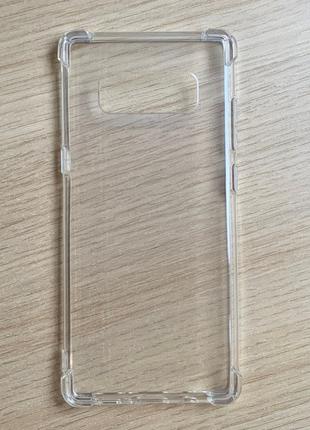 Чехол - накладка (бампер) для Samsung Galaxy Note 8 прозрачный...