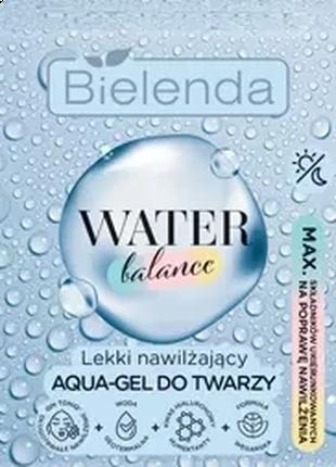 Легкий увлажняющий аква-гель для лица Bielenda Water Balanse A...