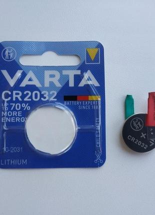 Батарейка літієва VARTA Lithium CR2032 3V, с пелюстками під па...