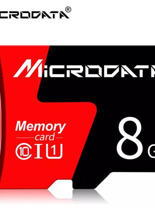 Карта памяти, Флешка TF card MicroSD 8GB Class 10 + SD Adapter...