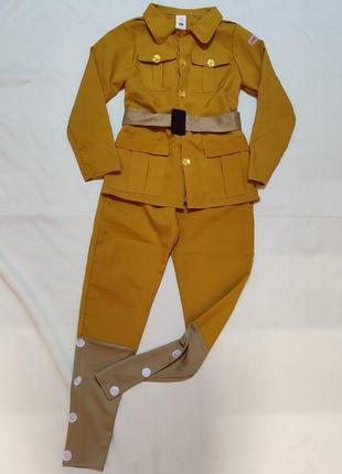 Карнавальный костюм археолог военный